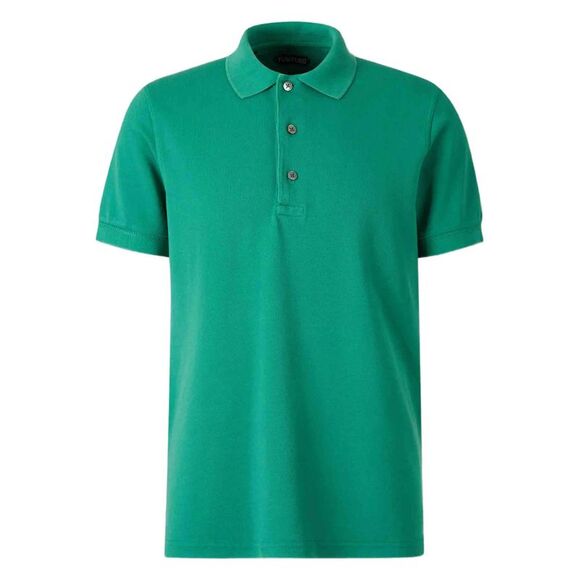 Tom Ford Green Polo Shirts Men
